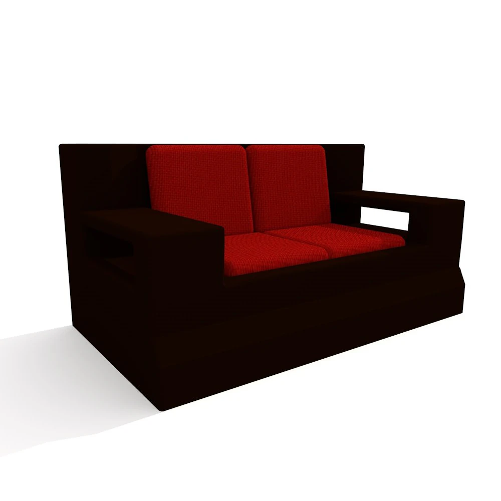 modern sofa 3D Model .c4d .max .obj .3ds .fbx .stl .blend 
