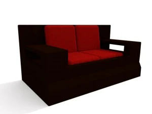 nowoczesna sofa Model 3D