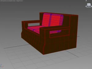 modern sofa 3D Model
