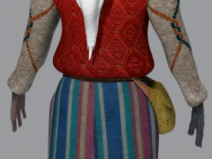 マジシャン 3Dモデル