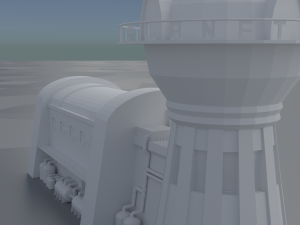 planet express building Model 3D