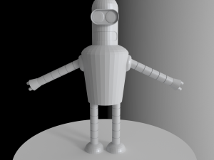 bender - high- and lowpoly Modello 3D