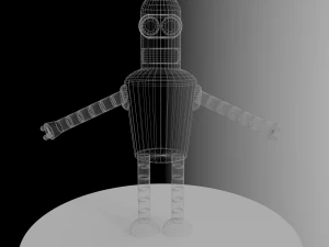 bender - high- and lowpoly 3D Model