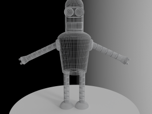 bender - high- and lowpoly Modello 3D