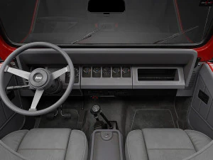 1987 Jeep Wrangler 3D Model