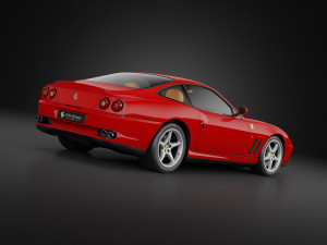 1996 Ferrari 550 Maranello 3D Model