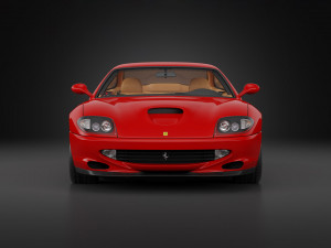 1996 Ferrari 550 Maranello 3D Model