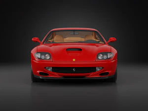1996 Ferrari 550 Maranello 3D Model