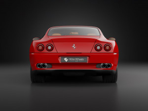 1996 Ferrari 550 Maranello 3D Model
