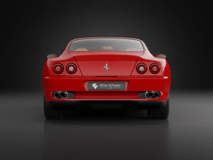 1996 Ferrari 550 Maranello 3D Model