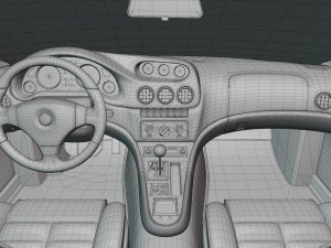 1996 Ferrari 550 Maranello 3D Model