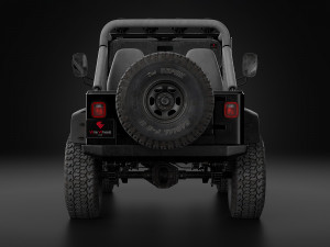1987 Jeep Wrangler custom Modelo 3D