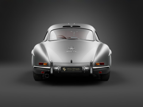 1954 Mercedes 300SL Gullwing 3Dモデル