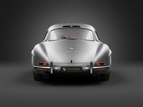 1954 Mercedes 300SL Gullwing 3D Model