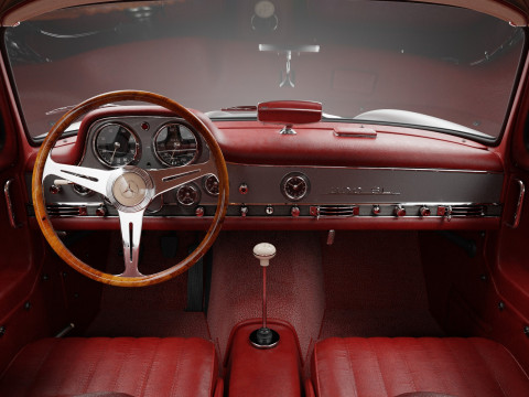 1954 Mercedes 300SL Gullwing 3Dモデル