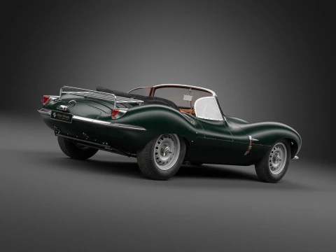 1957 Jaguar XKSS 3D Model