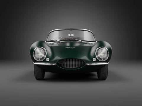 1957 Jaguar XKSS 3D Model