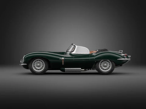 1957 Jaguar XKSS 3D Model