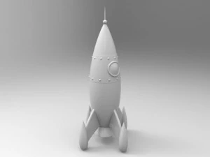 toy rocket 3D Model
