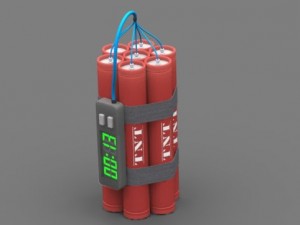 dynamite Modelo 3D