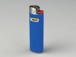 bic lighter 3D Model