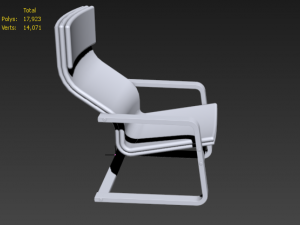 ikea chair Model 3D