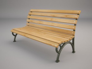 bench Modelo 3D