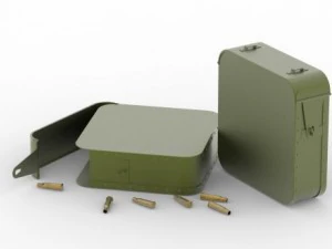 maxim ammo box 3D Model