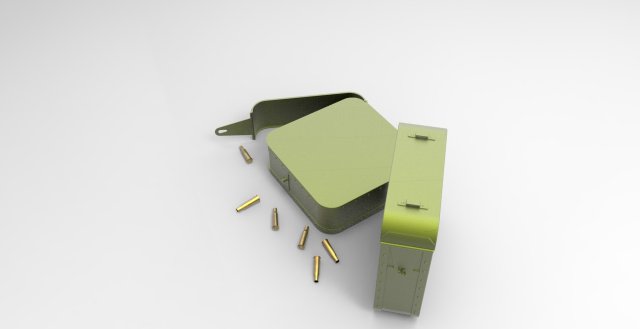 maxim ammo box 3D-Modell .c4d .max .obj .3ds .fbx .stl .blend 