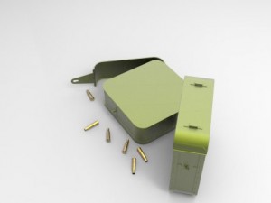 maxim ammo box Model 3D
