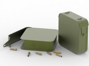 maxim ammo box 3D-Modell