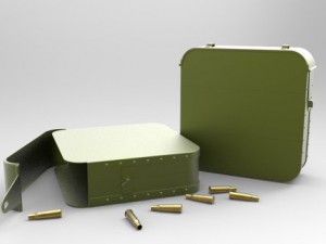 maxim ammo box 3D-Modell
