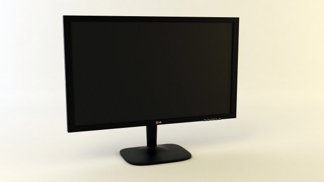 monitor screen lg 27mp35vqb 3D Model .c4d .max .obj .3ds .fbx .stl .blend 