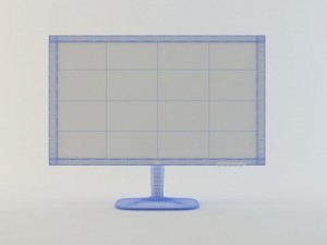 monitor screen lg 27mp35vqb 3D Model