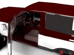 dodge ramcharger 1980 truck 3D-Modell