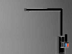 waterworks modern faucet Modèle 3D