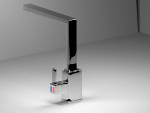 waterworks modern faucet Modèle 3D
