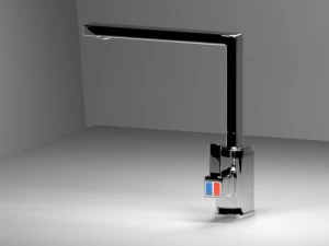 waterworks modern faucet 3D Model