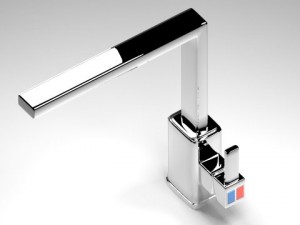 waterworks modern faucet Modèle 3D