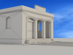 passenger pavilion 1 3D-Modell