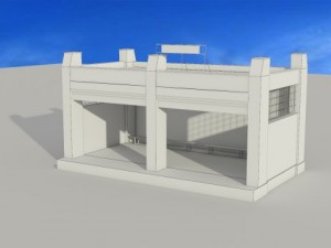 passenger pavilion 2 3D Model