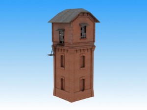 watertower 3D Model