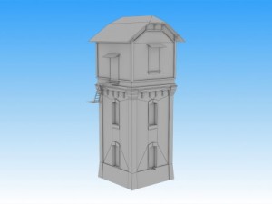 watertower 3D Model