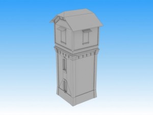 watertower 3D Model