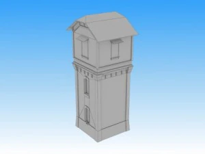 watertower 3D Model