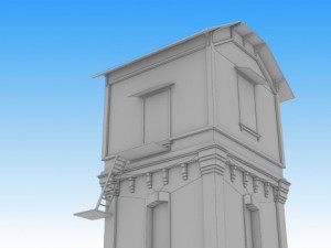watertower 3D Model