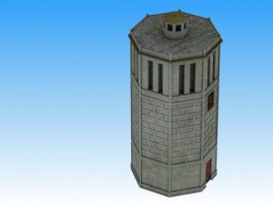 watertower 3D-Modell