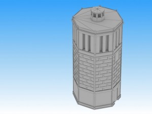 watertower 3D-Modell