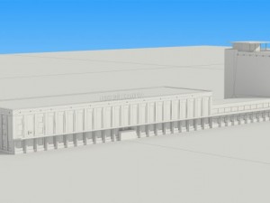 railway station nigny novgorod Modelo 3D