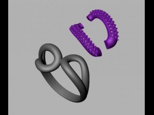 ring 77all sizes Modèles 3D en vedette